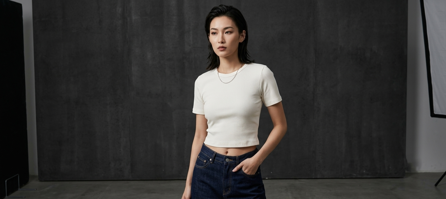 PENCIL CROP TOP